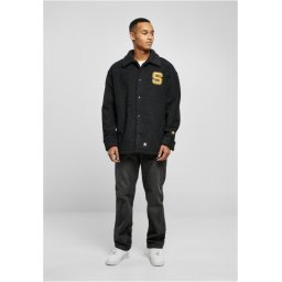 Starter Sherpa Shirt Jacket black L