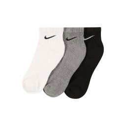 NIKE Șosete sport 'EVERYDAY CUSH' gri amestecat / negru / alb
