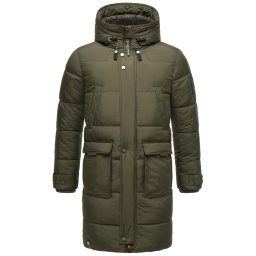 STONE HARBOUR Parka de iarnă 'Beviis' kaki