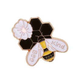 Martisor Brosa Albinuta Bee Kind