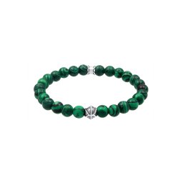 KUZZOI Brățară verde închis / negru / argintiu