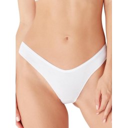 Set 2 perechi chiloti brazilieni cu dantela v-cut Cotonella GD472 0002