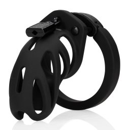 Shots ManCage Model 24 Chastity Cage 3.5" 9cm Black