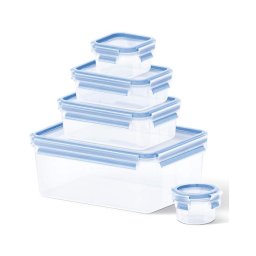 Tefal - Set de 5 recipiente pentru alimente MASTER SEAL FRESH, albastru