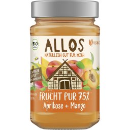 Dulceata de caise si mango cu sirop de agave bio 250g