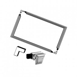 Garnitura magnetica , frigider Liebherr 2 m x 1 m x 20 mm