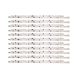 Set barete led , Televizor Samsung 65 inch , 11 barete cu 9 led-uri si 11 barete cu 11 led-uri