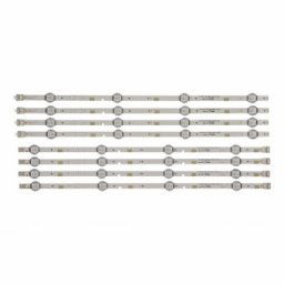 Set barete led , Televizor Samsung 48 inch , 8 barete cu 4 led-uri ( 4 A si 4 B )