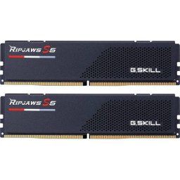 Memorie G.SKILL Ripjaws S5 Black 64GB (2x32GB) DDR5 6000MHz CL30 Dual Channel Kit