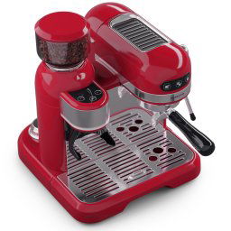 Klarstein Bella Café, aparat espresso, cu râșniță, 1550 W, 20 bar, 1,4 litri (TK57-CoffMacGrind-Rd)