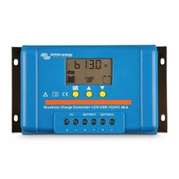 Incarcator solar LCD&USB 12V/24V 30A Victron Energy BlueSolar PWM-LCD&USB 12/24V-30A