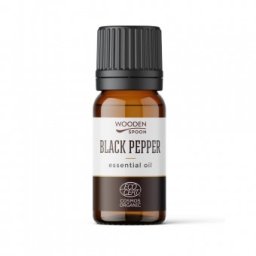 Ulei esential de piper negru ecologic 5ml Wooden Spoon