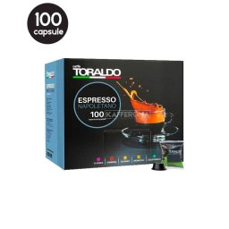 100 Capsule Caffe Toraldo Miscela Aromatica - Compatibile Lavazza Firma
