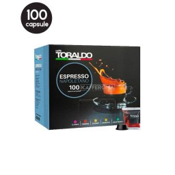 100 Capsule Caffe Toraldo Miscela Cremosa - Compatibile Lavazza Firma