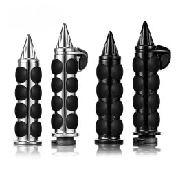 Mansoane moto crom negru cruise control 25mm