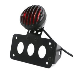 Suport numar stop moto custom chopper cafe racer bobber harley