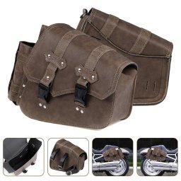 Geanta laterala side case moto cu suport de sticla