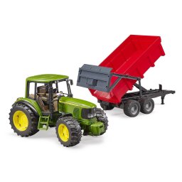 Tractor John Deere 6920 cu remorca basculabila, Bruder 02057