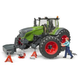 Tractor Fendt 1050 Vario cu figurina mecanic, Bruder 04041
