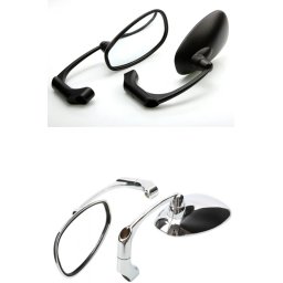 Oglinzi moto universale crom negre motocicleta