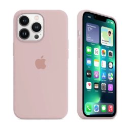 Husa iPhone 13 Pro Max 6.7 Silicon Liquid Pink Sand