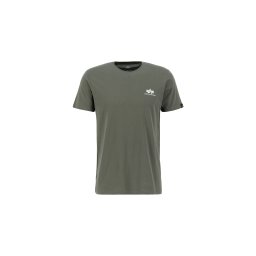 ALPHA INDUSTRIES Tricou oliv / alb