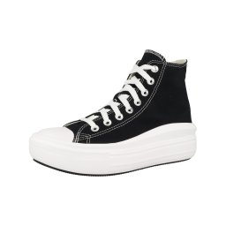 CONVERSE Sneaker înalt 'Chuck Taylor All Star Move' negru / alb