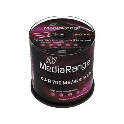 CDR 52x CB 700MB MediaR. 100 pieces