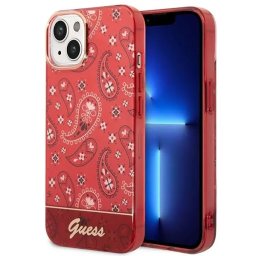 Husa Guess GUHCP14MHGBNHR iPhone 14 Plus 6.7" red/red hardcase Bandana Paisley