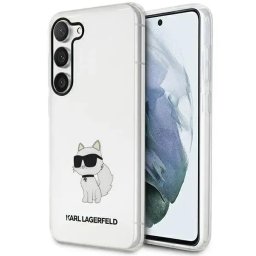 Husa Karl Lagerfeld KLHC - Carcasă rigidă - compatibil cu HTC S23MHNCHTCT S23+ S916 Ikonik Choupette - culoare Transparent