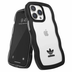 Husa Adidas OR Wavy Case iPhone 13 Pro /13 6.1" black-transparent/black-transparent 51900