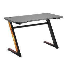 Birou Gaming NanoRS RS120 Gaming Computer Desk, Modern Design, Light and Stable ( 50kg max load), Black & Orange,
