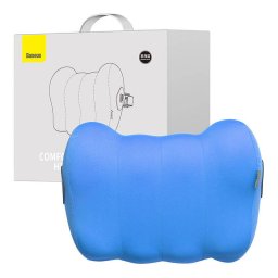 Perna Silk Car Headrest Pillow ComfortRide Series Albastru