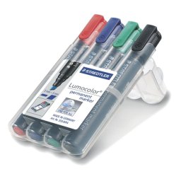 Set 4 marker permanent vf. tesit Staedtler Lumocolor