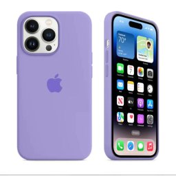 Husa iPhone 15 Plus 6.7 Silicon Liquid Lila
