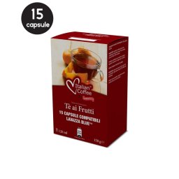 15 Capsule Italian Coffee Ceai de Fructe – Compatibile Lavazza Blue