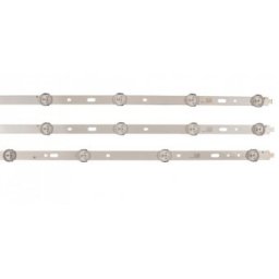 Set barete led , Televizor Hitachi 40 inch , 2 barete cu 8 led-uri si 1 bareta cu 7 led-uri