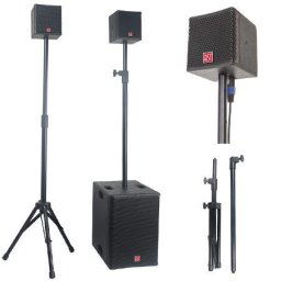 KIT SUBWOOFER 10"/25CM + 2 SATELITI 4"/10CM 400W RMS BST