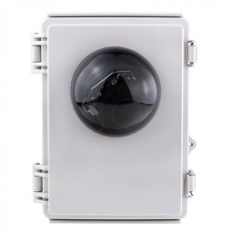 Secutek Cameră PTZ portabilă de securitate 4G de 5MP cu o durată de viață de până la 1 an - zoom optic 5x - camuflaj în cutie pentru electricitate