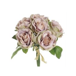 Buchet 6 fire trandafiri din flori artificiale