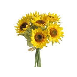 Buchet 6 fire floarea soarelui din flori artificiale