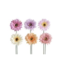 Gerbera artificiala pentru aranjamente florale