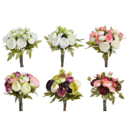 Buchet 10 camelii artificiale pentru aranjamente florale