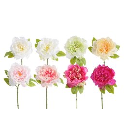 Bujor deschis din flori artificiale