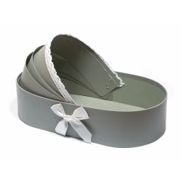 Cutie tip landou pentru decoratiuni