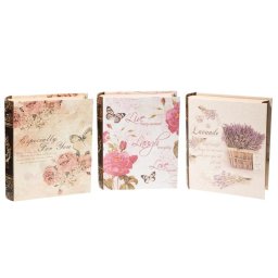 Cutii tip carte pentru aranjamente florale set 3 buc