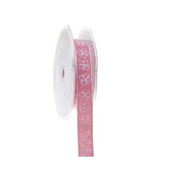 Rola satin+floricele pentru aranjamente florale