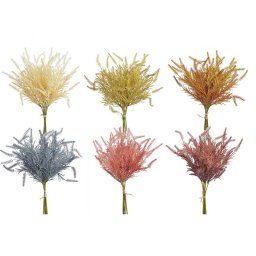 Buchet 6 fire frunze artificiale color