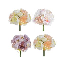 Buchet 7 fire bujori din flori artificiale