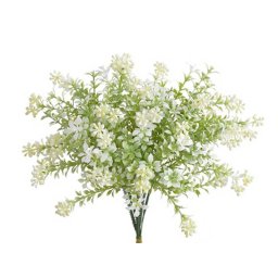 Buchet verdeata+floricele artificiale